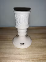 Guldkroken Hjo Limited Edition Candle holder Flowers Porcelain White