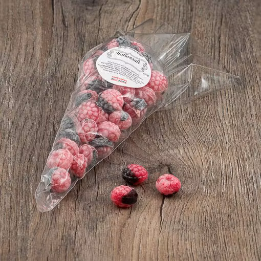 Franssons Polkagrisar Lamponi salati all'antica - 140g