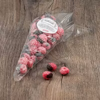 Franssons Polkagrisar Old-fashioned Salty Raspberries - 140g