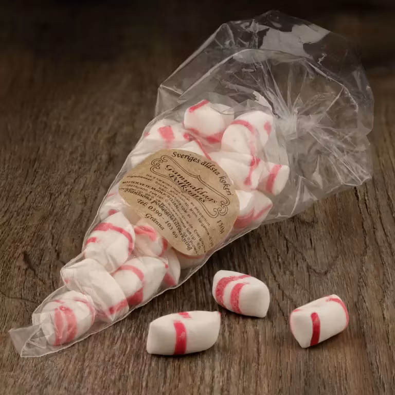 Franssons Polkagrisar Old-fashioned Polka Caramels - 500 grams