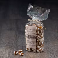 Franssons Polkagrisar Candy Cane, Toffee Caramels - 450 grams