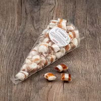 Franssons Polkagrisar Candy Cane, Toffee Caramels - 140 grams
