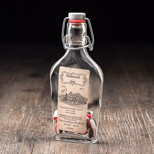 Franssons Polkagrisar, Chupito de sal de frambuesa - 20 cl