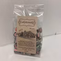 Franssons Polkagrisar Licorice Rocks - 200 grams