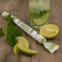 Franssons Polkagrisar Candy Cane, Mojito - 50 grams