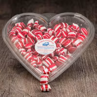 Franssons Polkagrisar Candy Cane, Heart - 300 grams