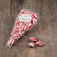 Franssons Polkagrisar Candy Cane, Polka Pigs - 140 grams