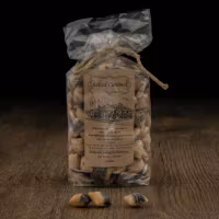 Franssons Polkagrisar Candy Cane, Salted Caramel - 450 grams