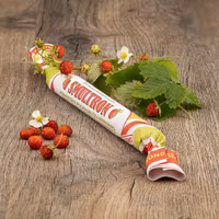 Franssons Polkagrisar Candy Cane, Wild Strawberry - 50 grams