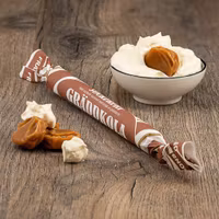 Franssons Polkagrisar Candy Cane, Sugarfree Fudge - 50 grams