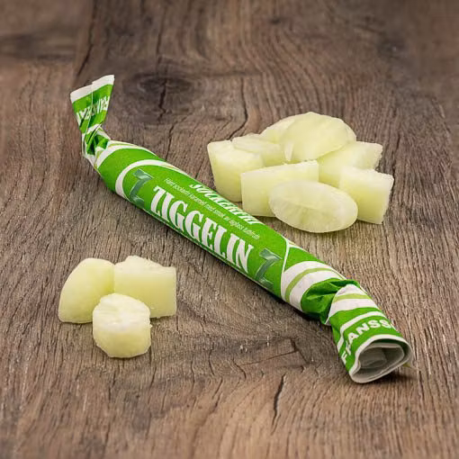 Franssons Polkagrisar Candy Cane, Ziggelin senza zucchero - 50 grammi