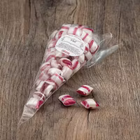 Polkagrisar Candy Cane, Violet Caramels - 140 grams