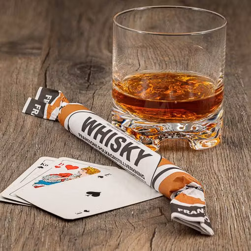 Franssons Polkagrisar Candy Cane, Whisky - 50 gramów