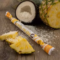 Franssons Polkagrisar Candy Cane, Piña Colada - 50 grams