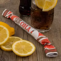 Franssons Polkagrisar Candy Cane, Sour Cola - 50 grams