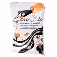 Bjäre Chips, Cheddar - 200 grams
