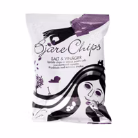 Bjäre Chips, Salt & Vinegar - 200 grams