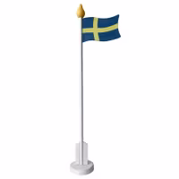 Table Decoration, Swedish flag - 30 cm