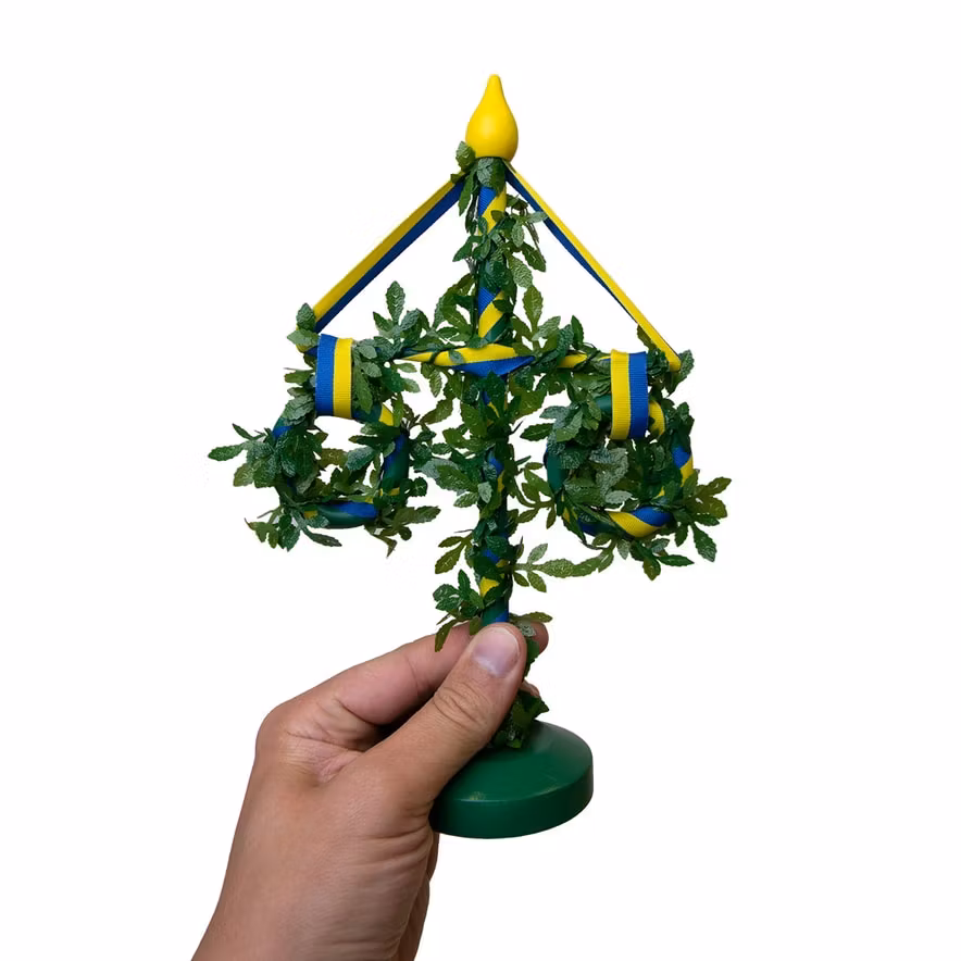 Midsummer Pole, Green - 25 cm