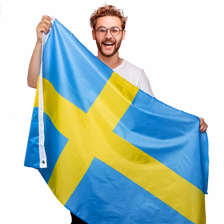 Flagge, Schweden - 150x90 cm