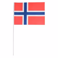 Paper Flag, Norway - 27x20 cm