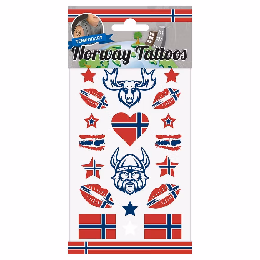 Tatuajes temporales, Noruega