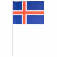 Paper Flag, Iceland - 20x28 cm