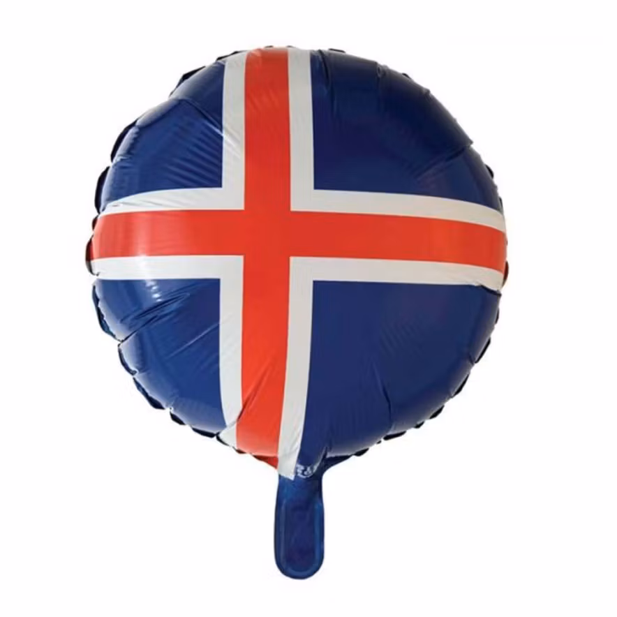 Balon foliowy, Islandia