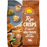 Linkosuo Rye Crisps, Original - 150 grams