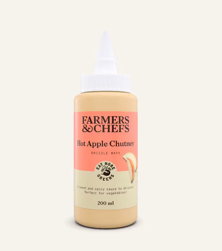 Farmers & Chefs Hot Apple Chutney Drizzle Mayo - 200 ml
