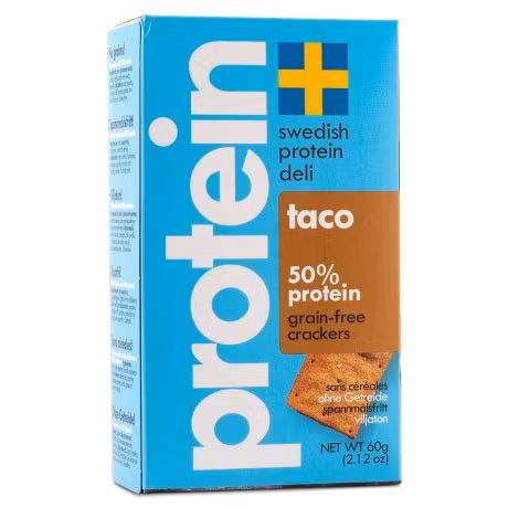 Pain croustillant Fjällbergets 50 % protéiné, Taco - 60 grammes