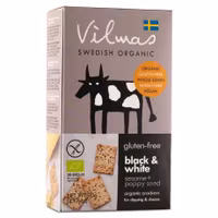Fjällbergets Vilmas Organic Black & White Crackers - 90 grams