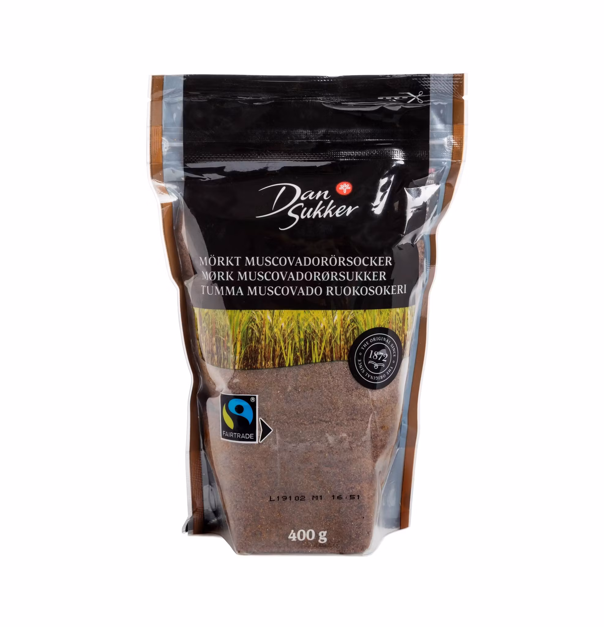 Dansukker dunkler Muscovado-Zucker - 400 Gramm