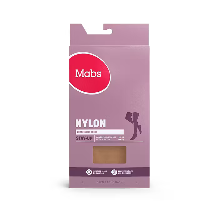 Mabs Nylonowe pończochy samonośne