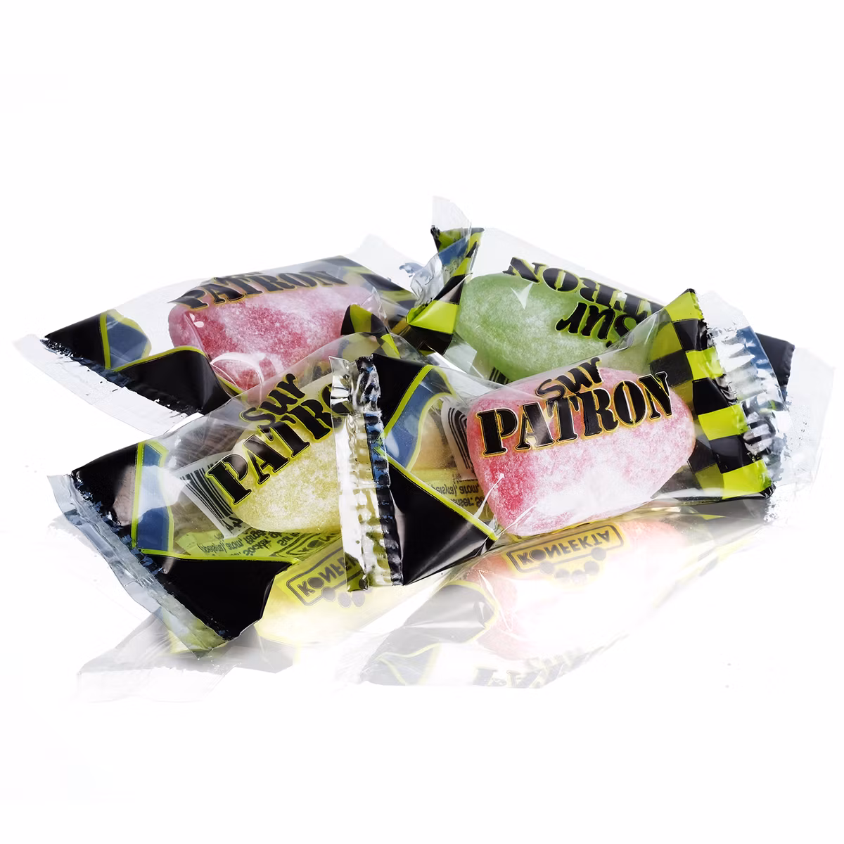 Konfekta Bullet, Kwaśny