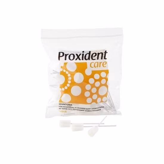 Proxident Mouth Wipes Large - 50 pcs