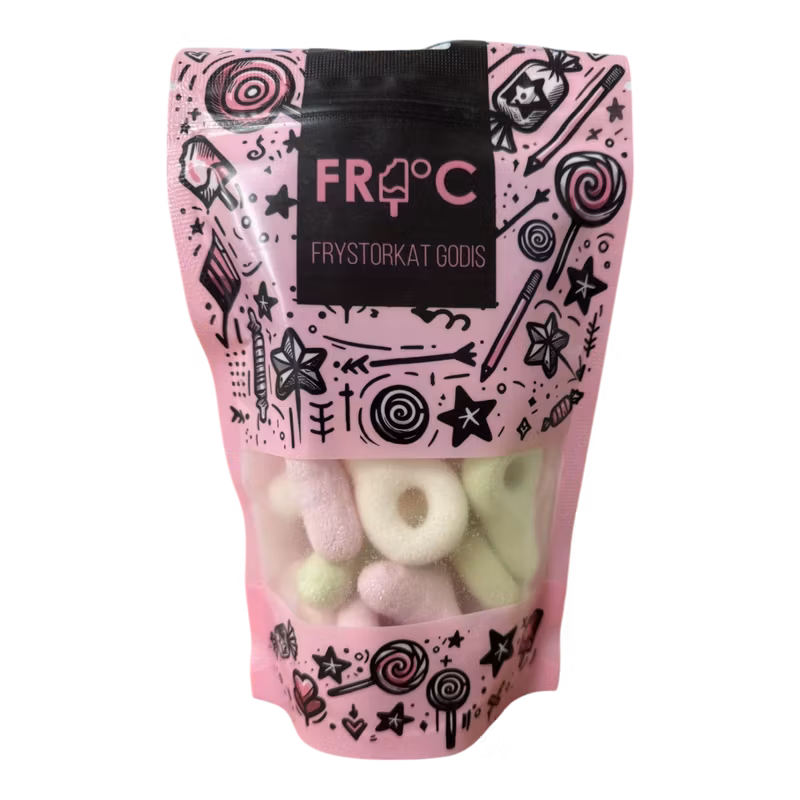 Chupetes liofilizados Fryc - 50 gramos