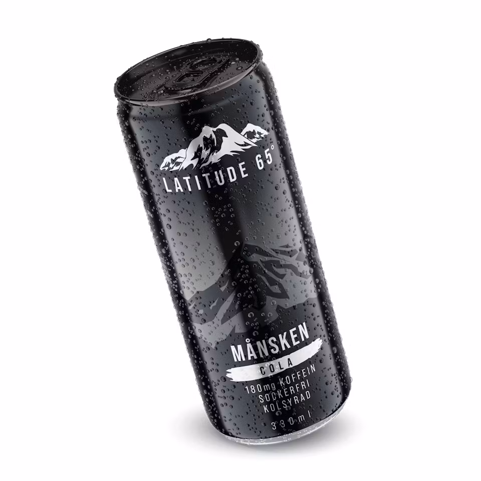 Latitude 65 Månsken Energy Drink, Cola – 330 ml