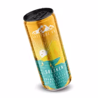 Latitude 65 Solsken Energy Drink, Pineapple - 330 ml