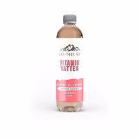 Latitude 65 Vitamin Water, Strawberry/Rhubarb - 500 ml