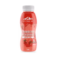 Latitude 65 Protein Milkshake, Strawberry - 330 ml
