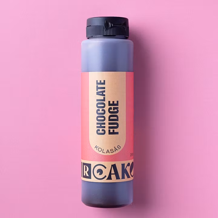 Sauce caramel au chocolat et au fudge Mr Cake - 350 ml