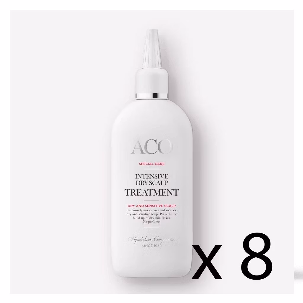 ACO Intensive Dry Scalp Treatment, 150 ml - 8 pcs