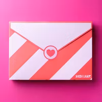 Mr Cake Love Letter Praline Box - 70 grams