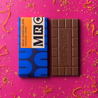 Mr Cake Milk Chocolate bar, Orange Crisp - 95 grams