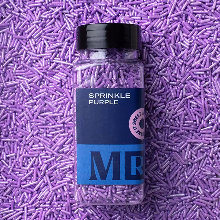 Mr Cake Sprinkles, violet - 85 grammes
