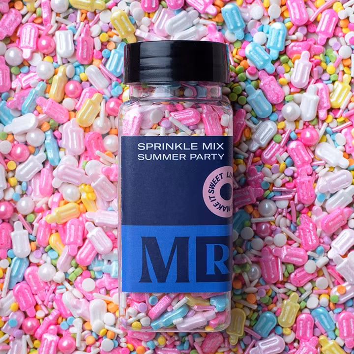 Mr Cake Sprinkle Mix, Summer Party - 85 grams