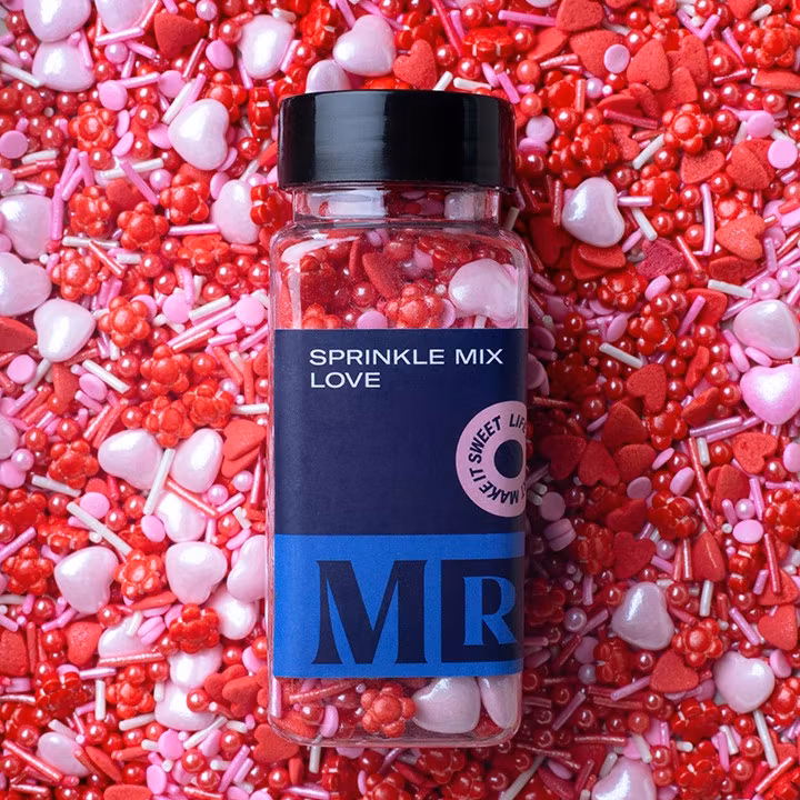 Mélange à saupoudrer Mr Cake, Love - 85 grammes