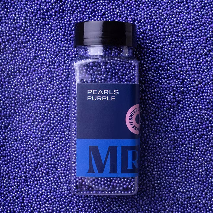 Mr Cake Sprinkles. Purple Caviar Pearls - 85 grams