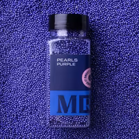 Mr Cake Sprinkles. Purple Caviar Pearls - 85 grams